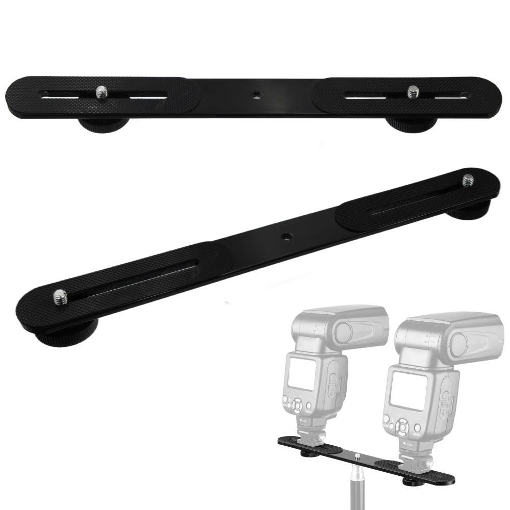 Doppel-Blitzhalterung mit 1/4' – Iris Photography Led Lighting Pack Bewertung und Preis