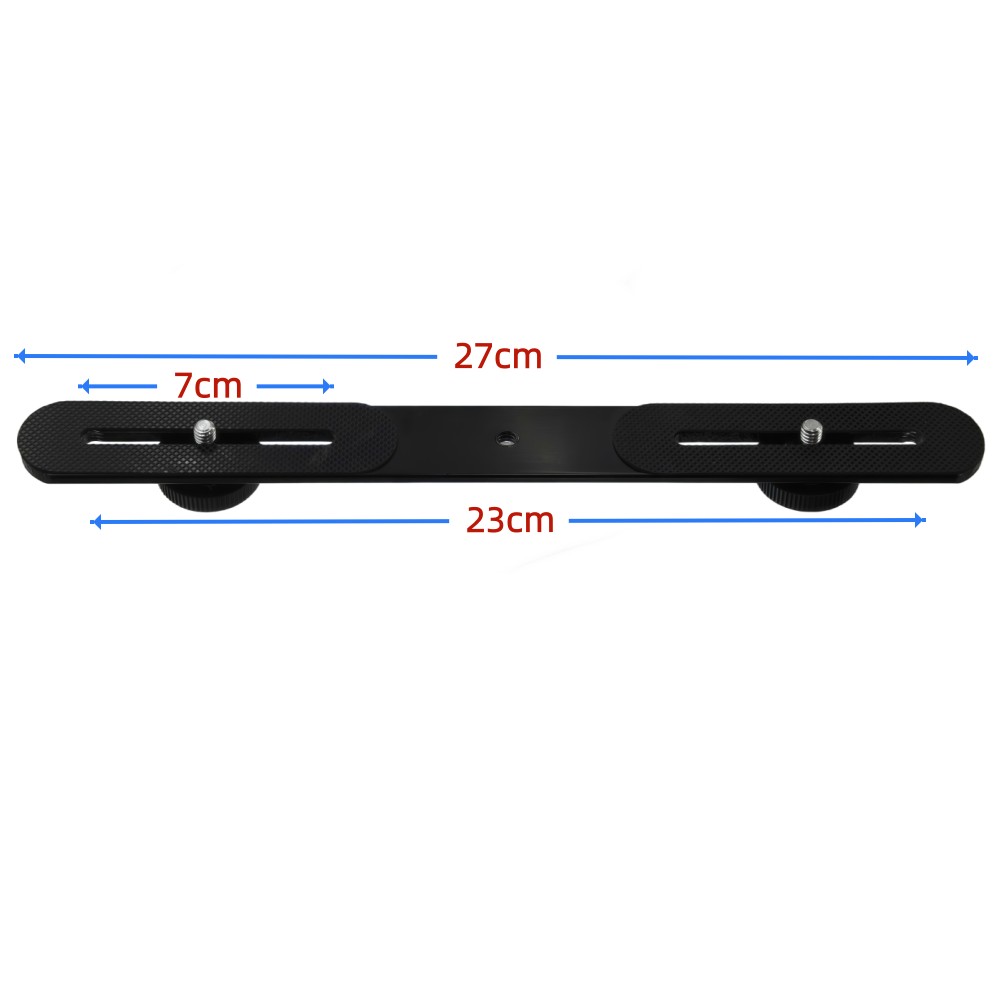 Doppel-Blitzhalterung mit 1/4' – Iris Photography Led Lighting Pack Bewertung und Preis