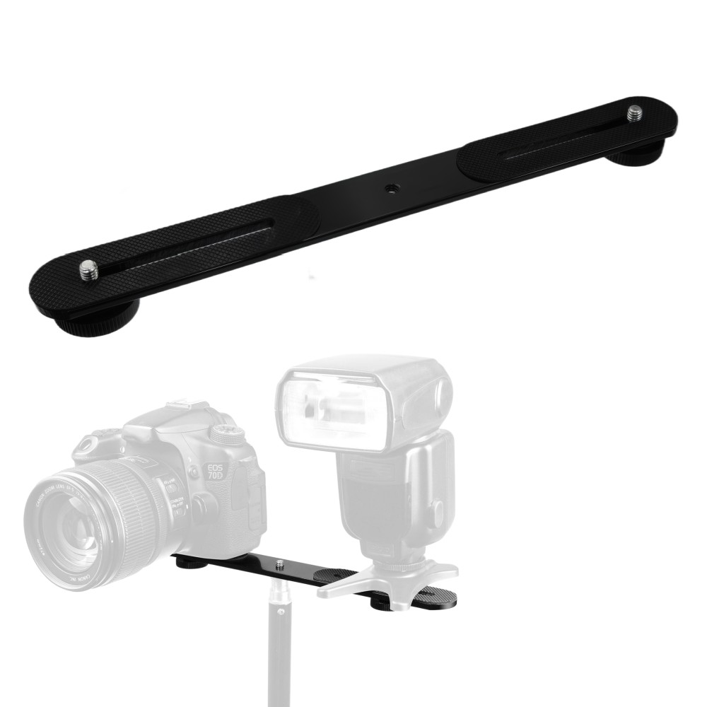 Doppel-Blitzhalterung mit 1/4' – Iris Photography Led Lighting Pack Bewertung und Preis