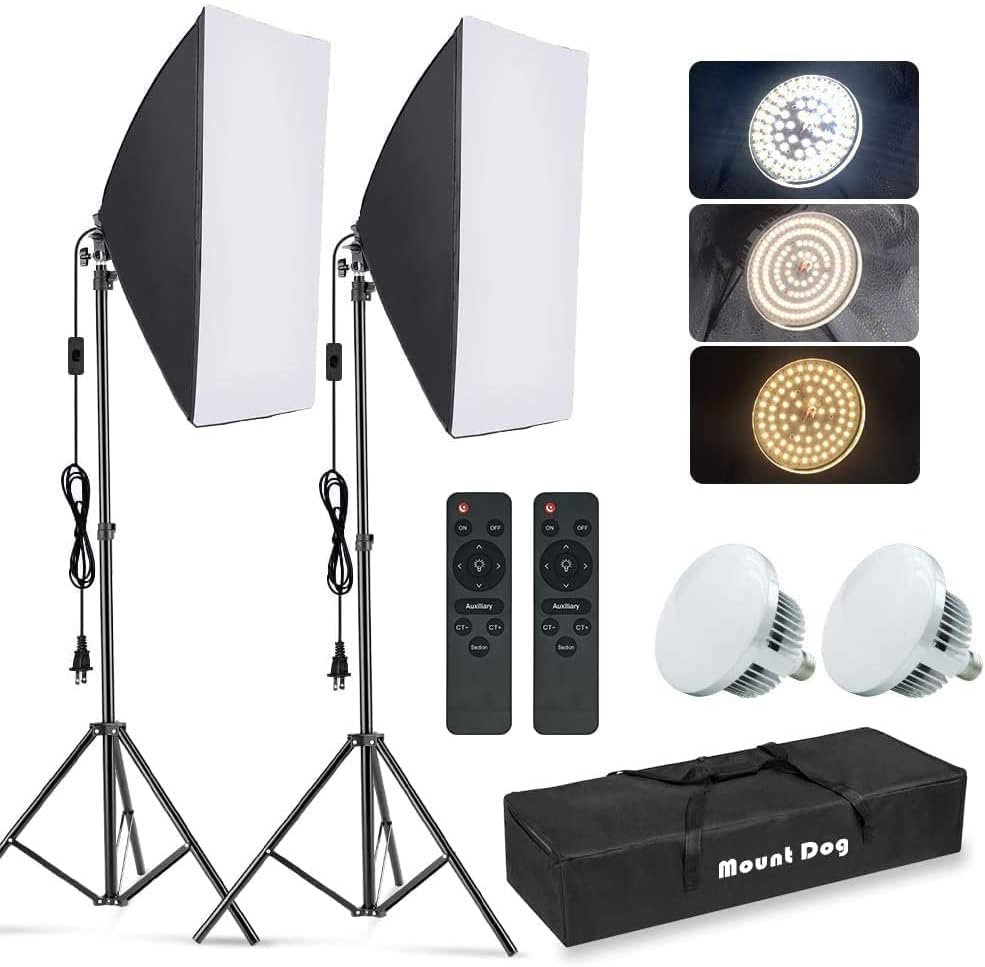 Fotografie-Softbox-Beleuchtung – Photography Lighting Kits Bewertung und Preis