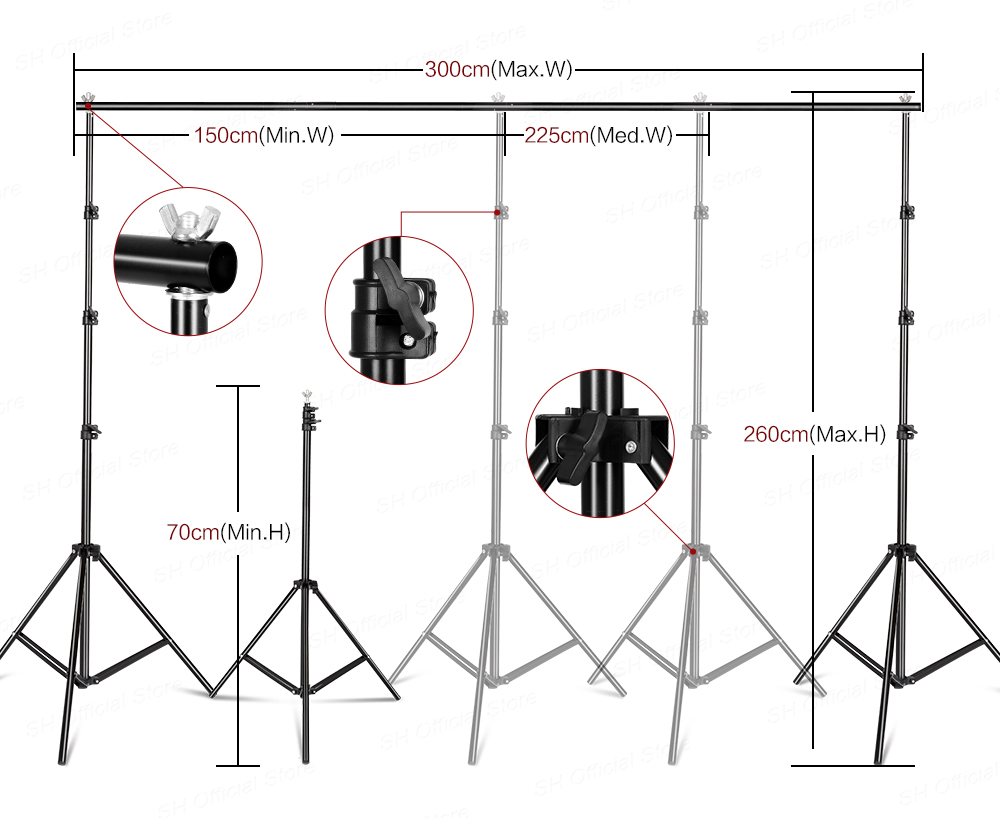 Fotografie-Fotostudio-Softbox- – Photography Lighting Set Bewertung und Preis