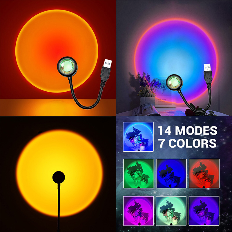 ZK40 LED Sonnenuntergang Lampe – Photography Lighting Diy Bewertung und Preis