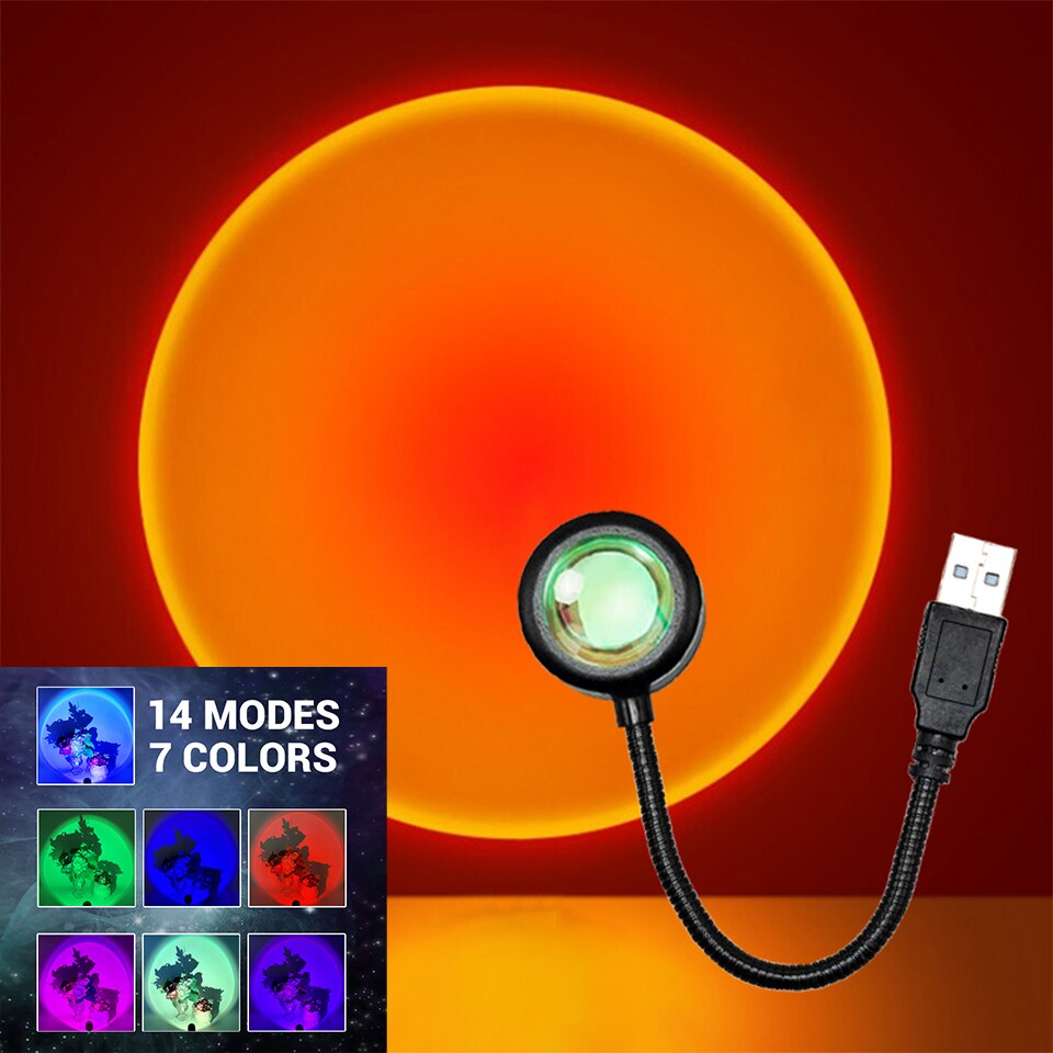 ZK40 LED Sonnenuntergang Lampe – Photography Lighting Diy Bewertung und Preis